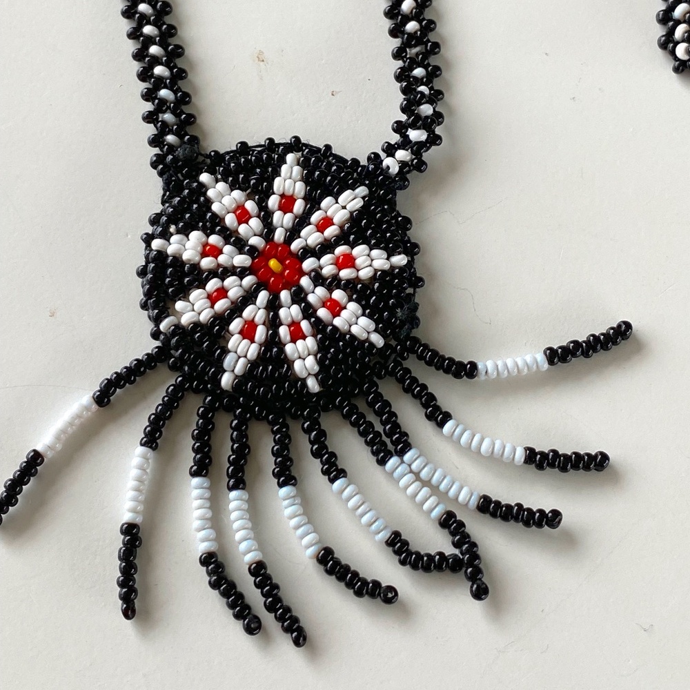 Native style beaded necklace from NW tribe